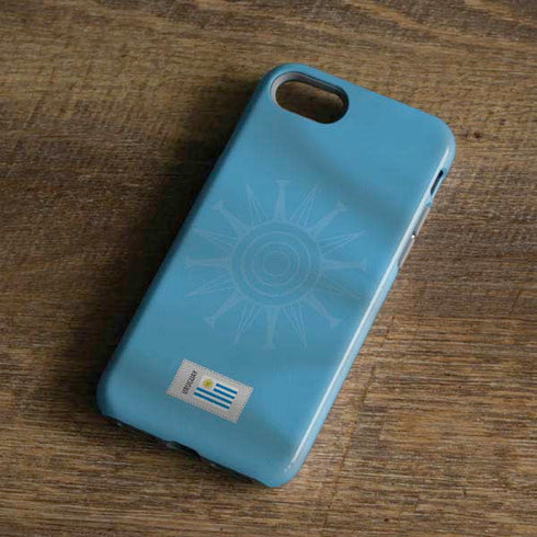 Uruguay Soccer Flag iPhone 7 Pro Case